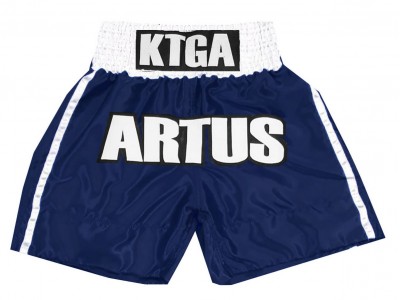 Pantaloncini boxe personalizzati : KNBXCUST-2042-Marina